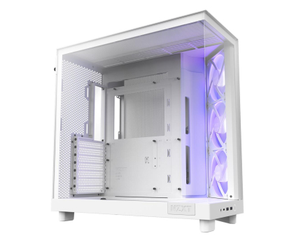 Obudowa NZXT H6 Flow RGB z oknem Biała CC-H61FW-R1